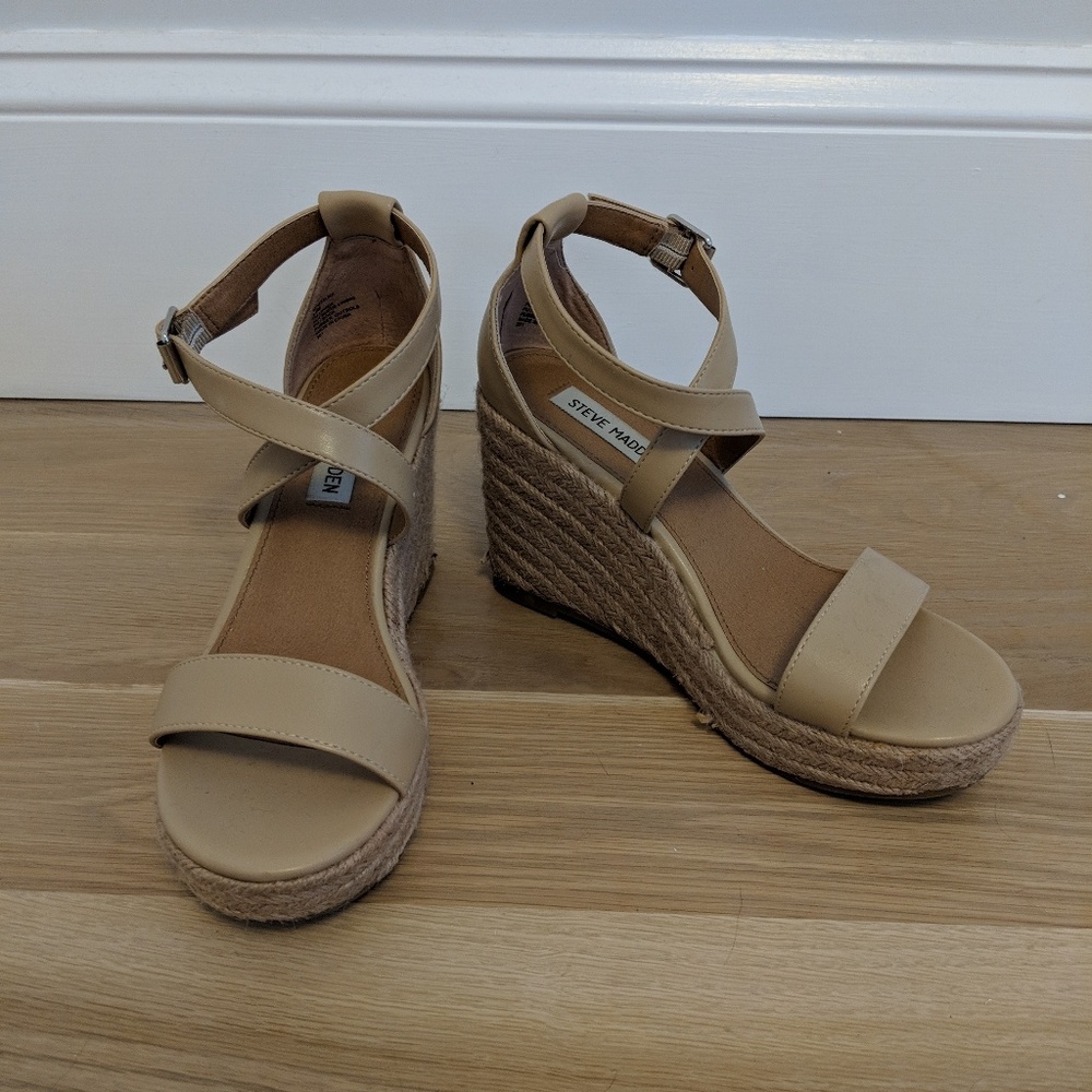 Steve Madden | Montaukk Nude Wedges